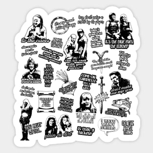 Xena Quotes Sticker